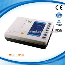 Popular six channel ECG machine MSLEC19-M